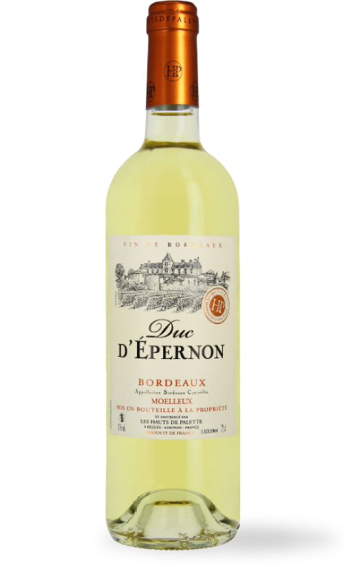 Duc D'Epernon Bordeaux vin Blanc Moelleux