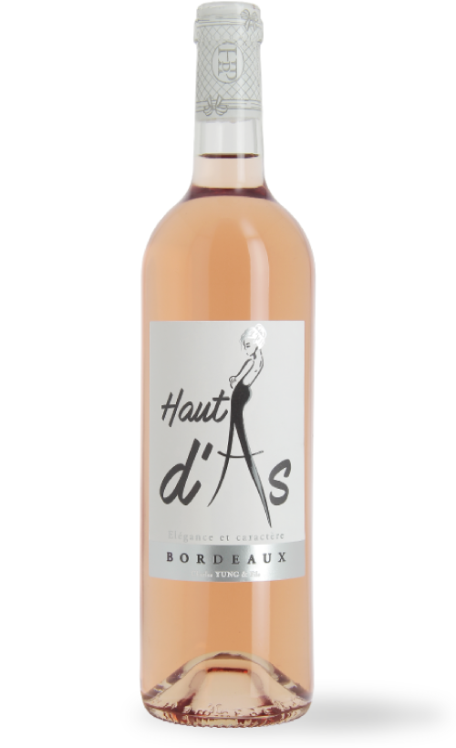 Haut d'As Bordeaux vin Rosé