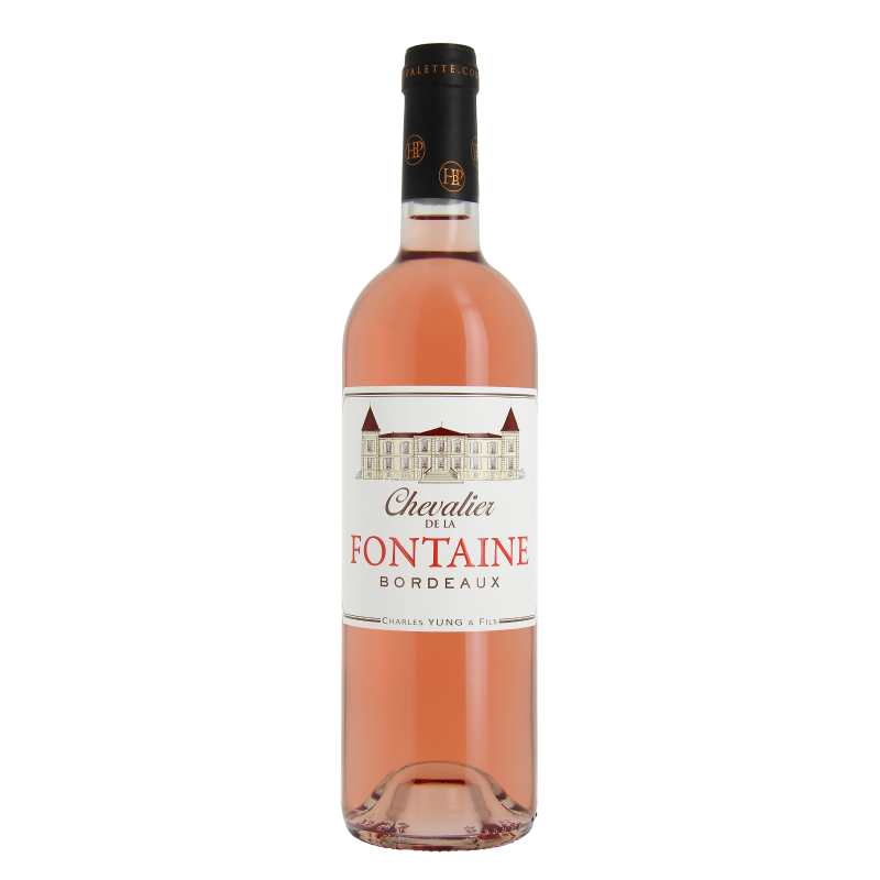 Chevalier De La Fontaine vin rosé