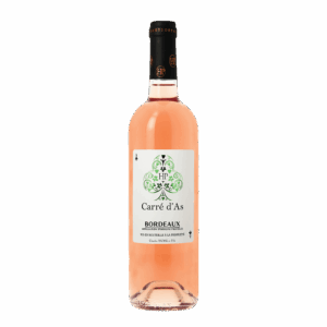 carré d'as bordeaux rosé